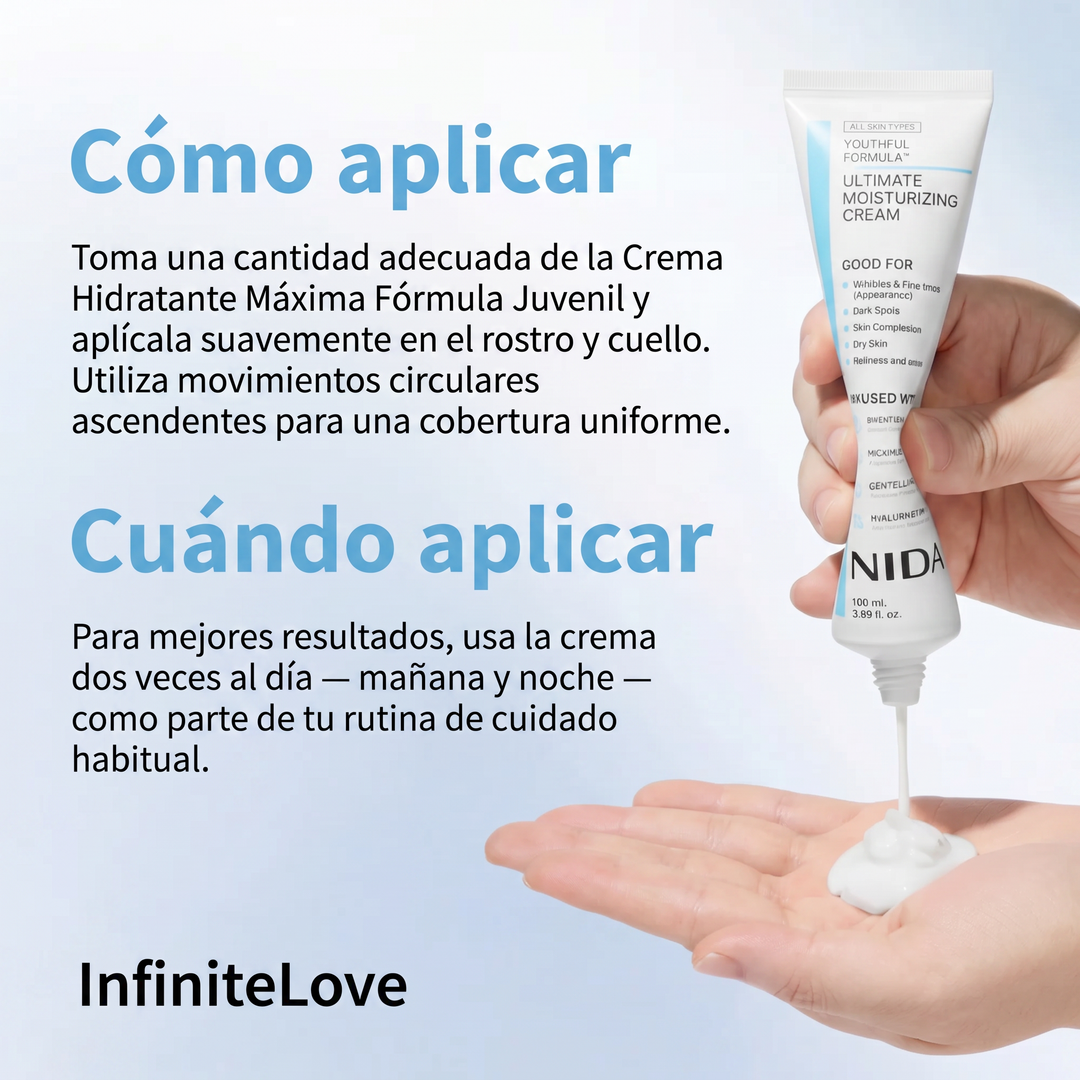 Crema Facial Coreana Rejuvenecedora para una Piel Radiante
