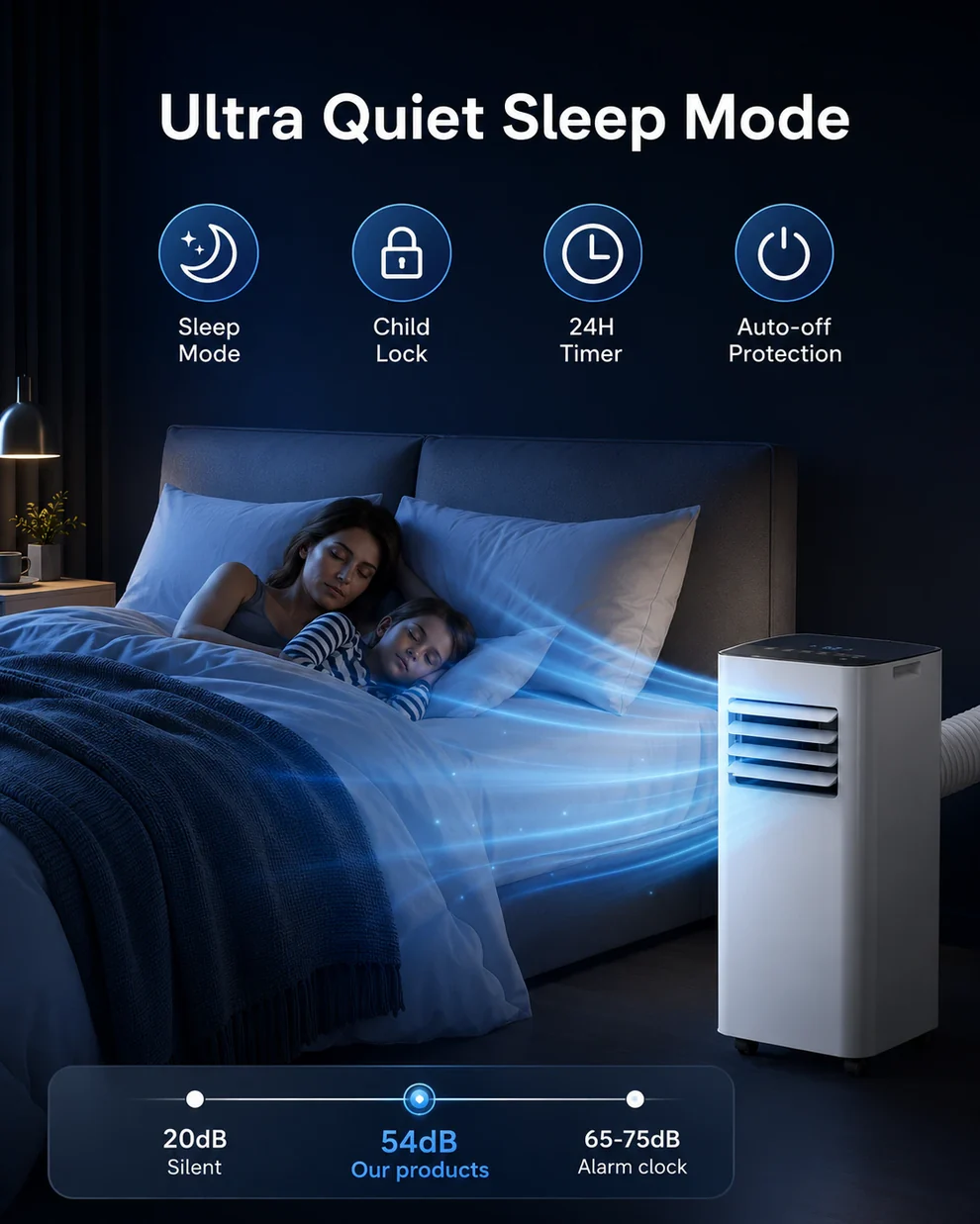 Japanese High Powered Smart Portable Air Conditioner