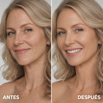 Base de Maquillaje Antiedad con Tecnología Coreana SPF 50: se adapta a tu tono de piel para un acabado natural
