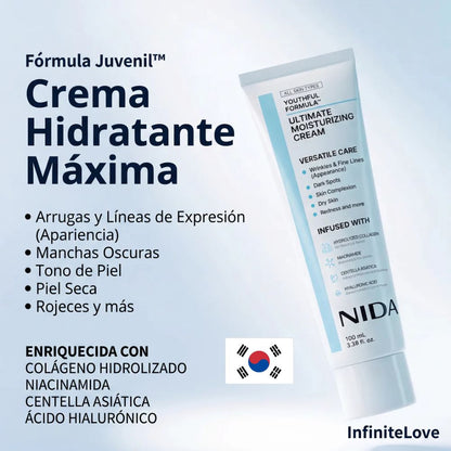 Crema Facial Coreana Rejuvenecedora para una Piel Radiante